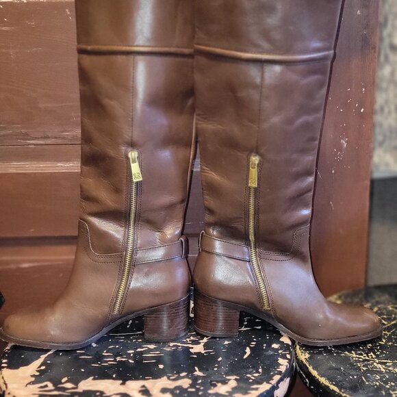 Coach Brown Riding Boots - Picture 6 of 9